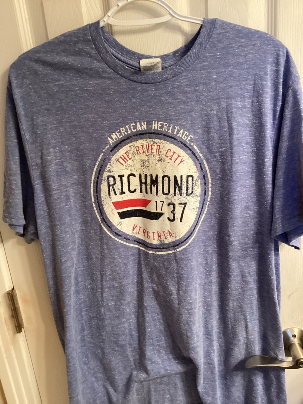 Richmond  Virginia, 1737, The River City,T-SHIRT 
Size XL Large